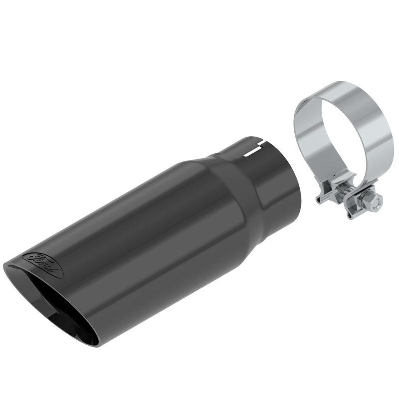 Ford F-150 Performance Exhaust - Ford Racing - 4 in. Stainless Steel - Black Chrome - `21-`25 Ford F-150 Performance Exhaust - Ford Racing - 4 in. Stainless Steel - Black Chrome - `21-`25